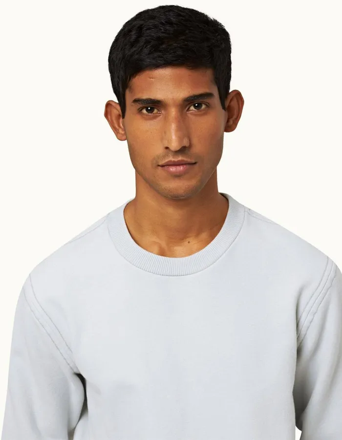 Men Orlebar Brown Sweats Stevenson Serenity Blue