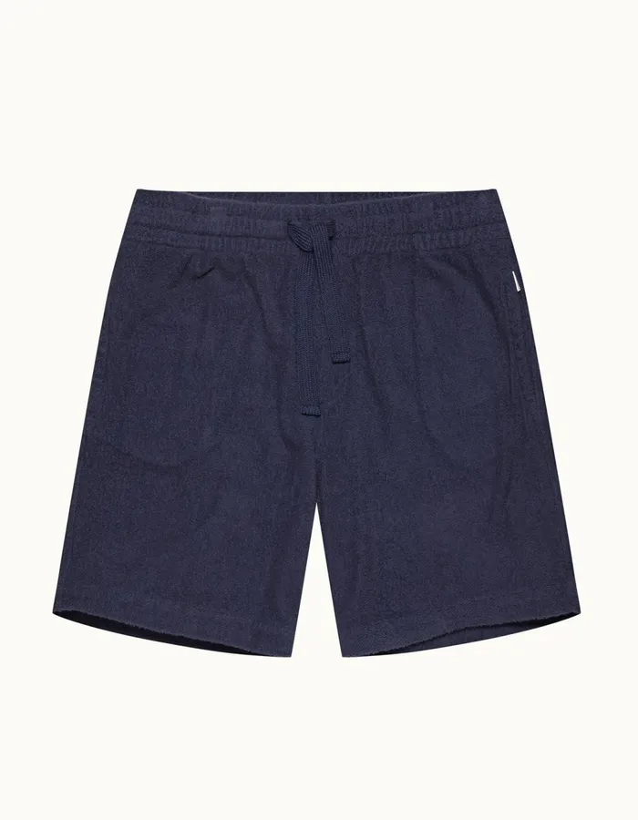 Men Orlebar Brown Sweats Trevone Lagoon Blue