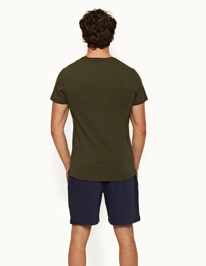Men Orlebar Brown Sweats Trevone Lagoon Blue