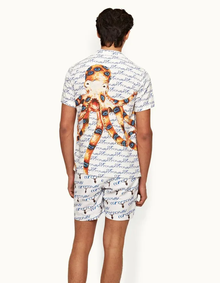 Men Orlebar Brown Swim Shorts Bulldog 007 Octopussy Repeat