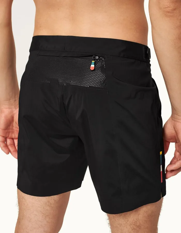 Men Orlebar Brown Swim Shorts Bulldog Bonded Black