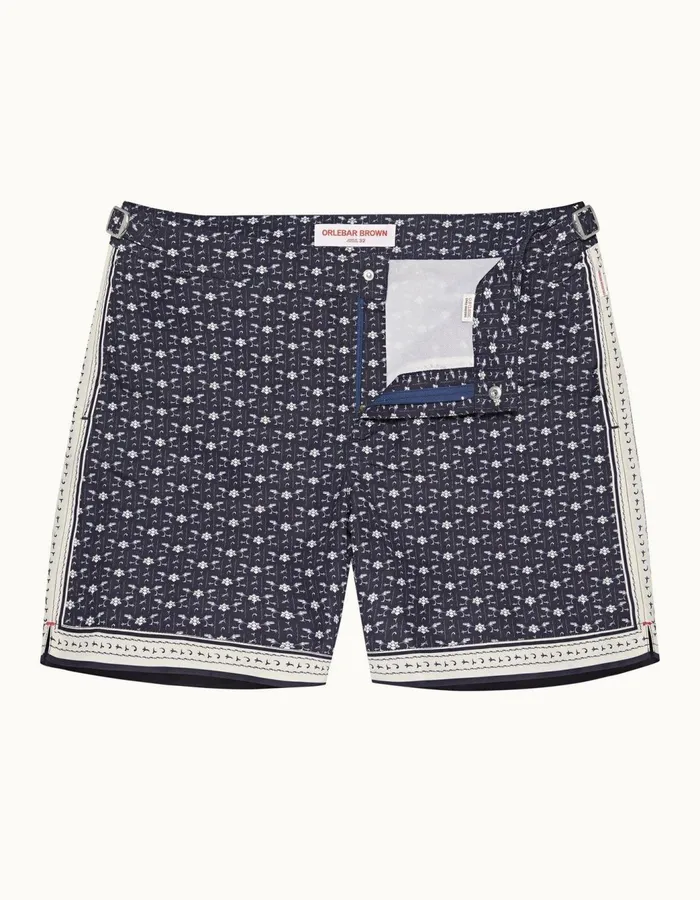 Men Orlebar Brown Swim Shorts Bulldog Dark Sapphiresea Mist