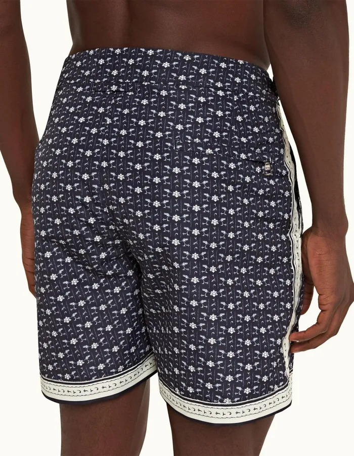 Men Orlebar Brown Swim Shorts Bulldog Dark Sapphiresea Mist