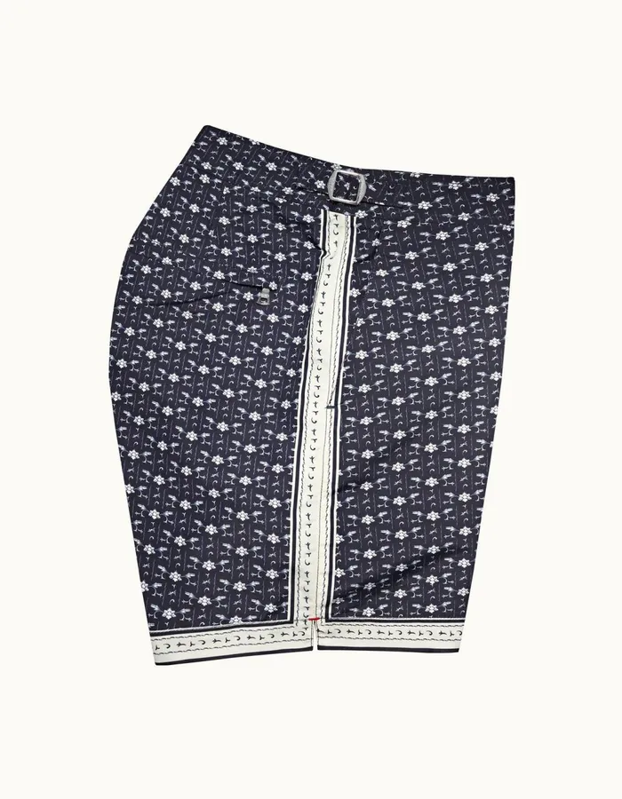 Men Orlebar Brown Swim Shorts Bulldog Dark Sapphiresea Mist