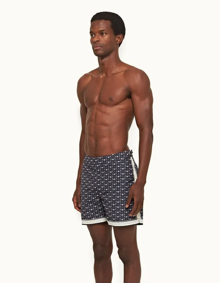 Men Orlebar Brown Swim Shorts Bulldog Dark Sapphiresea Mist