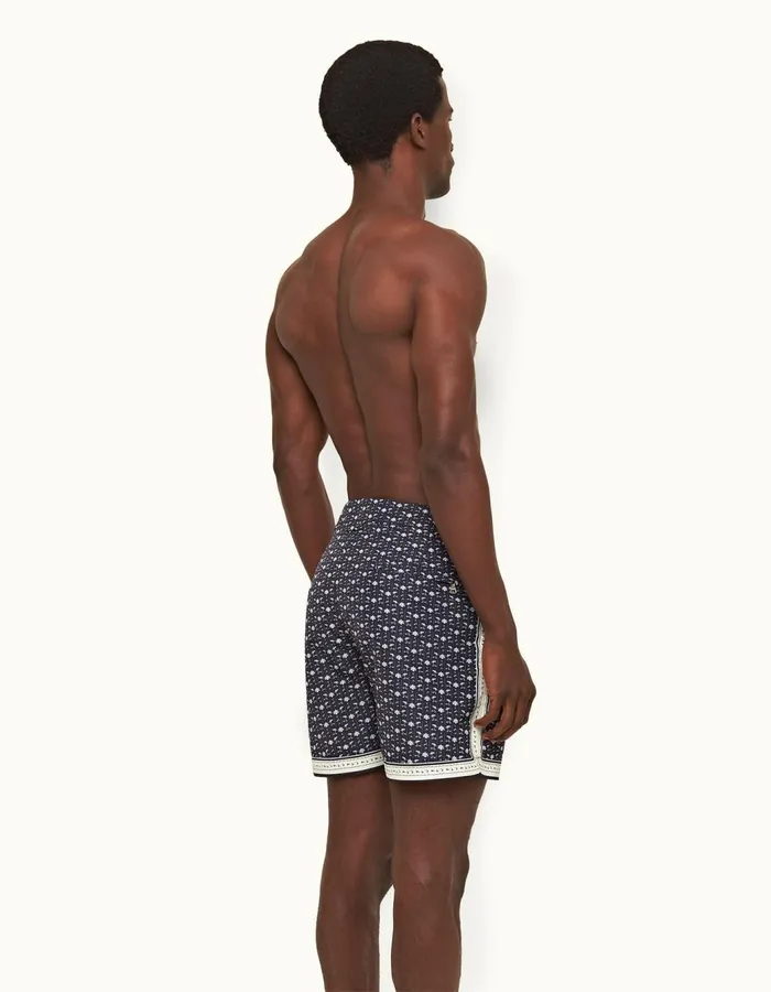 Men Orlebar Brown Swim Shorts Bulldog Dark Sapphiresea Mist