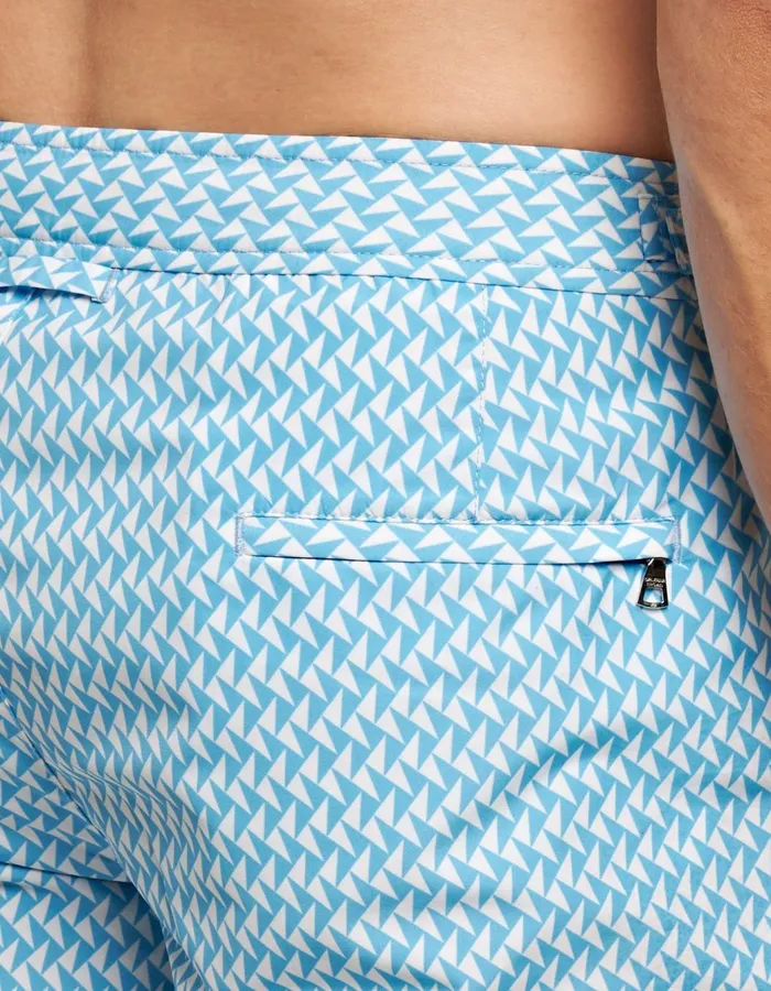 Men Orlebar Brown Swim Shorts Bulldog Horizon Bluecloud