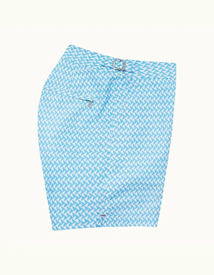 Men Orlebar Brown Swim Shorts Bulldog Horizon Bluecloud