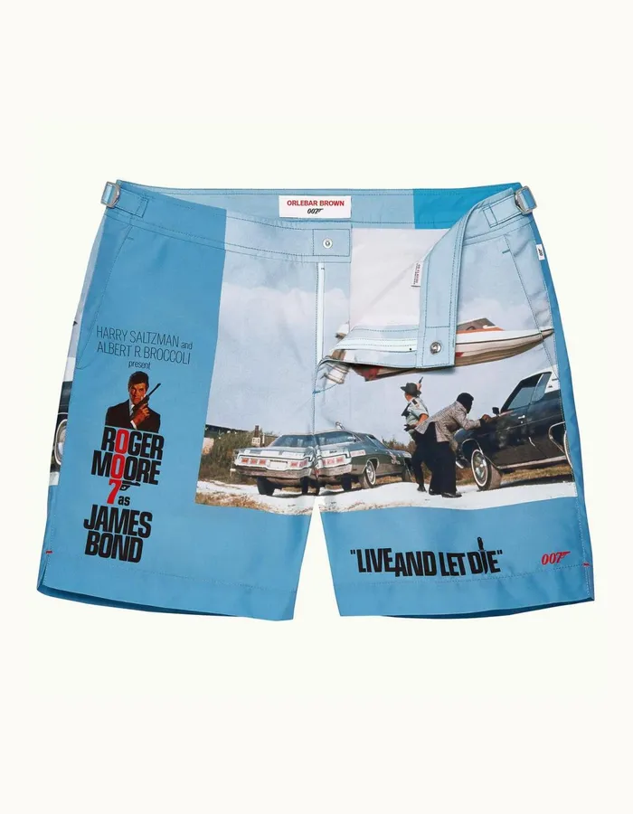 Men Orlebar Brown Swim Shorts Bulldog Live And Let Die