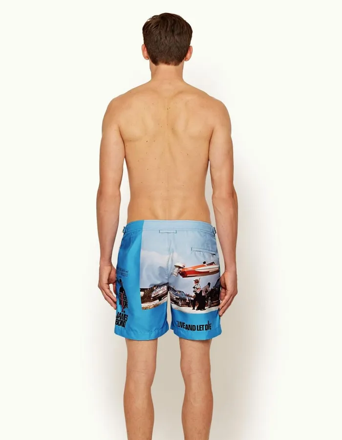 Men Orlebar Brown Swim Shorts Bulldog Live And Let Die