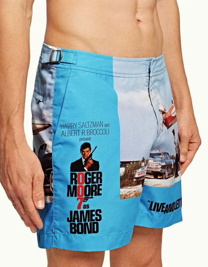 Men Orlebar Brown Swim Shorts Bulldog Live And Let Die