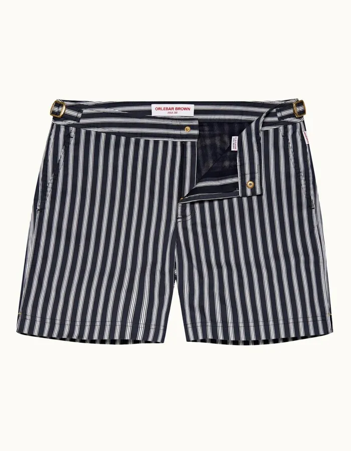 Men Orlebar Brown Swim Shorts Bulldog Navycloud