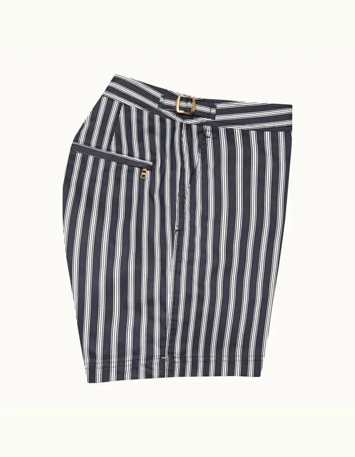 Men Orlebar Brown Swim Shorts Bulldog Navycloud