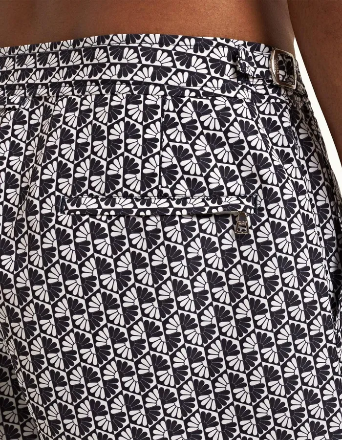 Men Orlebar Brown Swim Shorts Bulldog Navy White