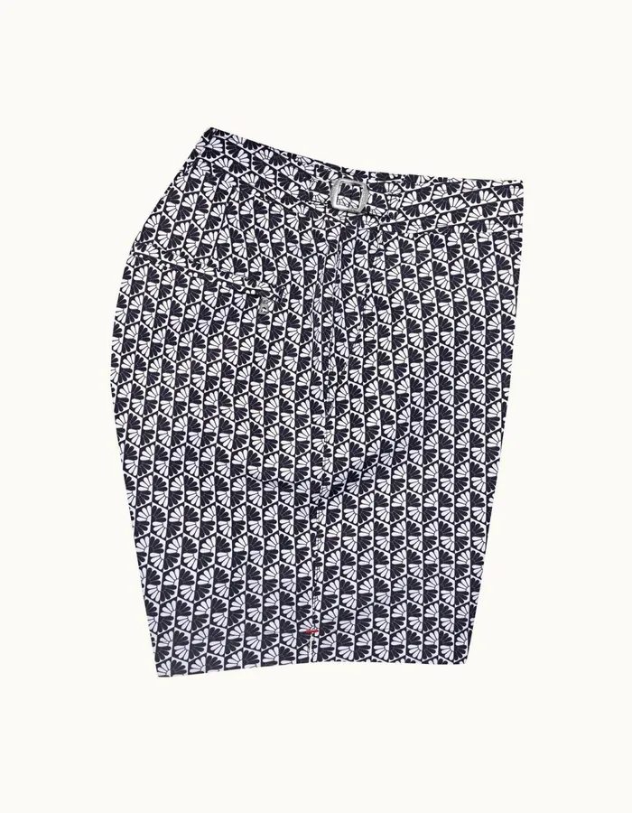Men Orlebar Brown Swim Shorts Bulldog Navy White