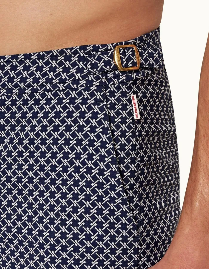 Men Orlebar Brown Swim Shorts Bulldog Night Iriscloud