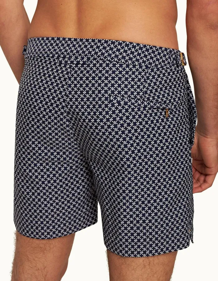 Men Orlebar Brown Swim Shorts Bulldog Night Iriscloud
