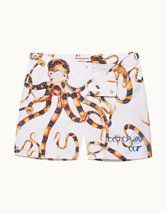 Men Orlebar Brown Swim Shorts Bulldog Octopussy