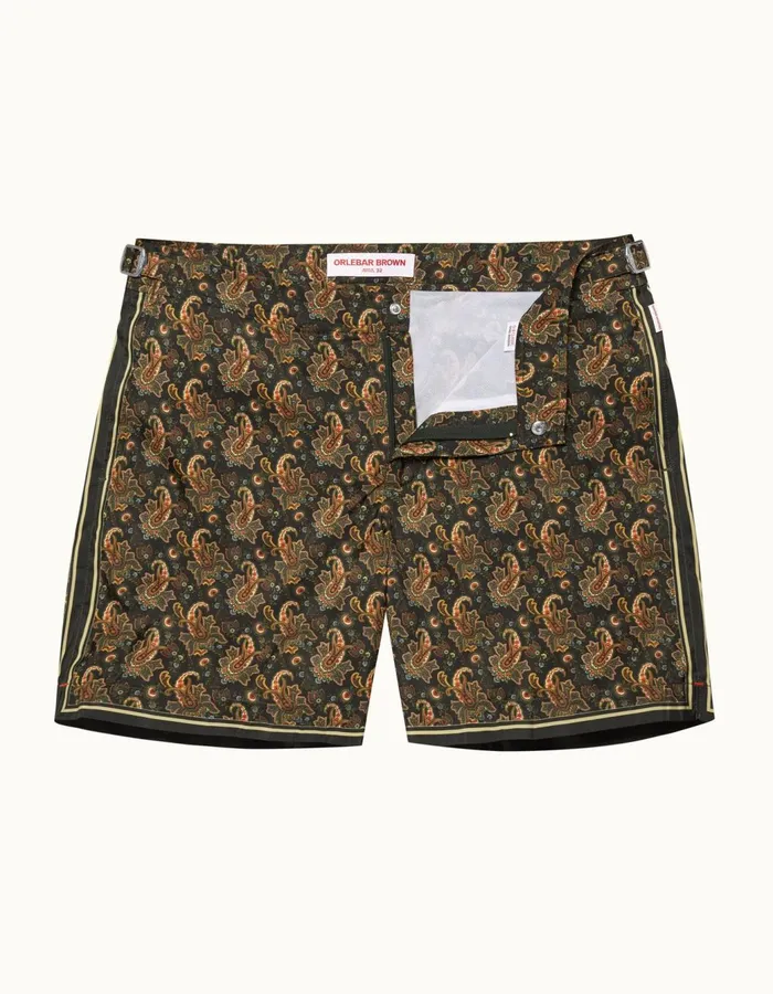 Men Orlebar Brown Swim Shorts Bulldog Palm