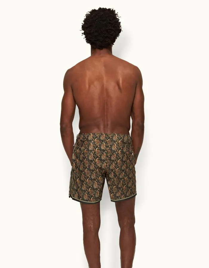 Men Orlebar Brown Swim Shorts Bulldog Palm