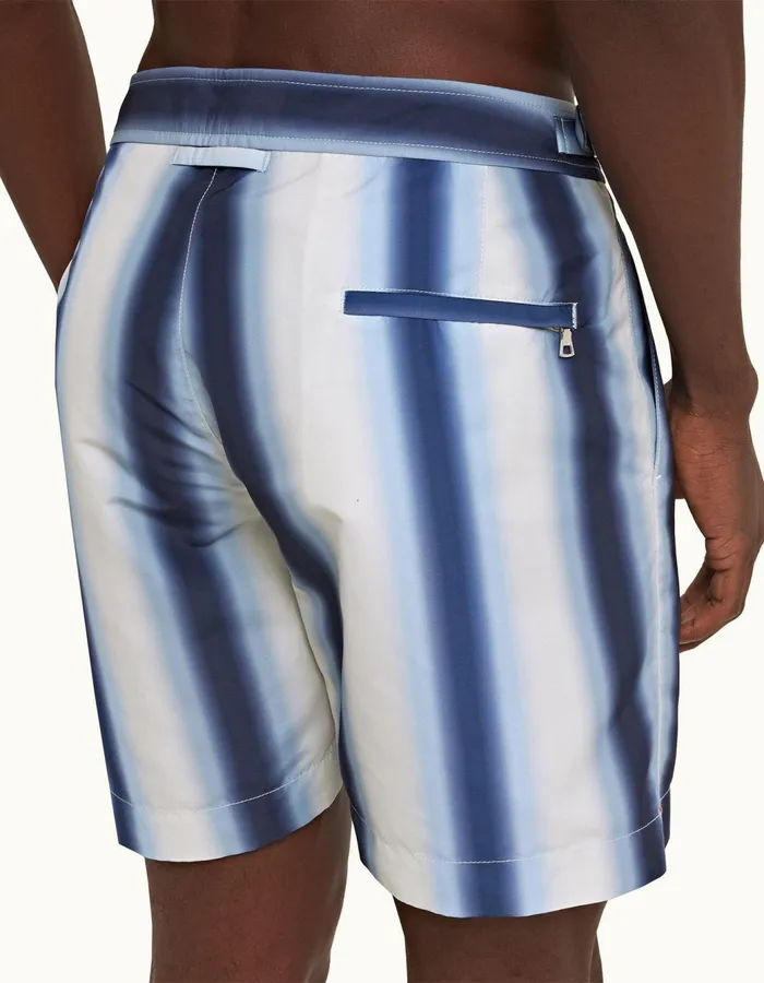 Men Orlebar Brown Swim Shorts Bulldog Sea Mist