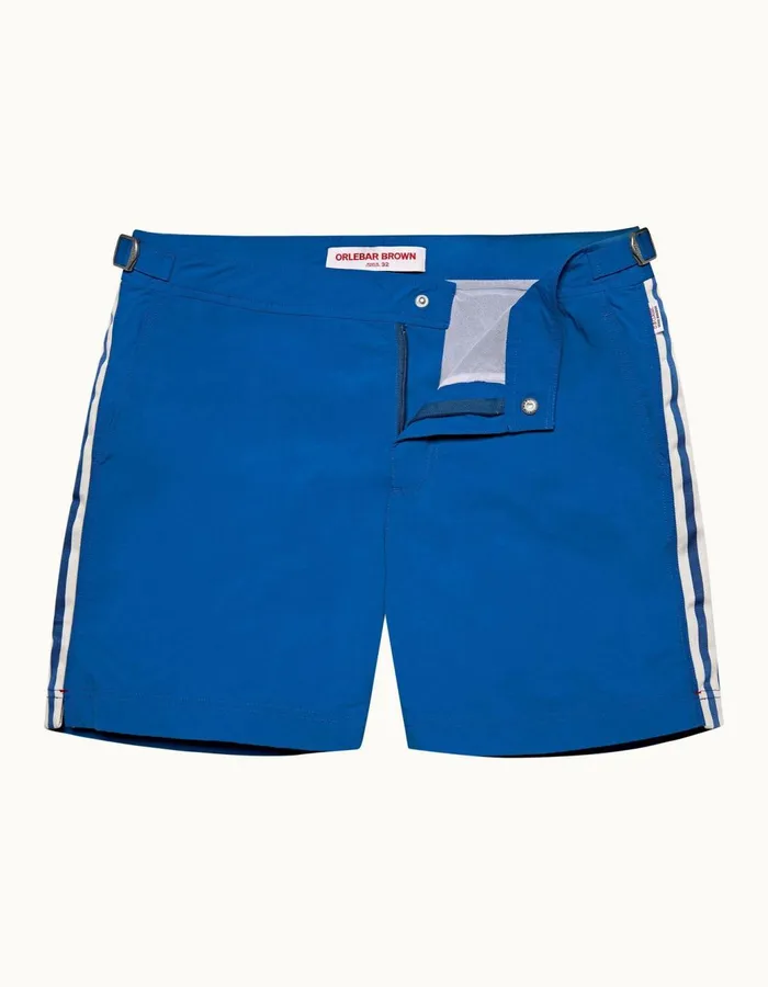 Men Orlebar Brown Swim Shorts Bulldog Signal Blue