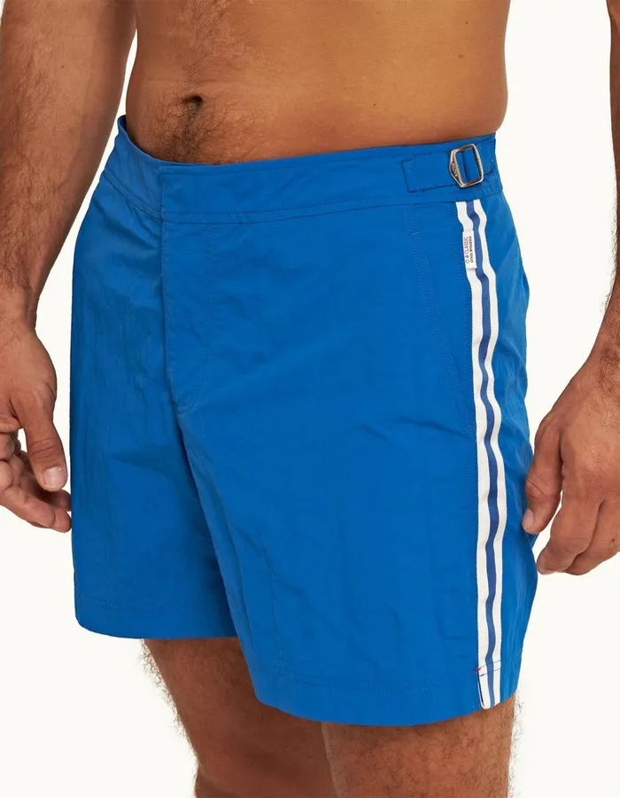 Men Orlebar Brown Swim Shorts Bulldog Signal Blue