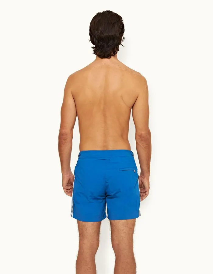 Men Orlebar Brown Swim Shorts Bulldog Signal Blue