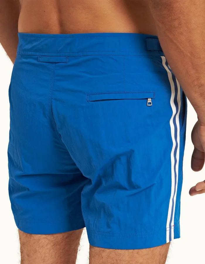 Men Orlebar Brown Swim Shorts Bulldog Signal Blue