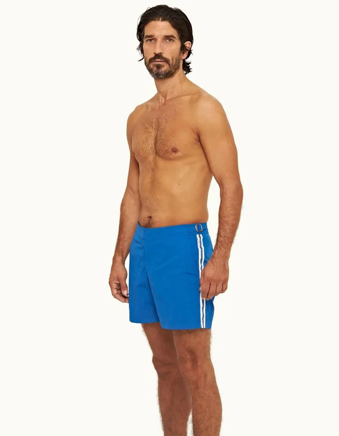 Men Orlebar Brown Swim Shorts Bulldog Signal Blue