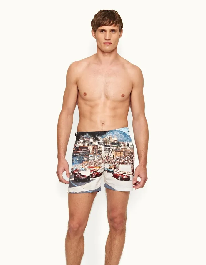 Men Orlebar Brown Swim Shorts Bulldog Start Your Engines