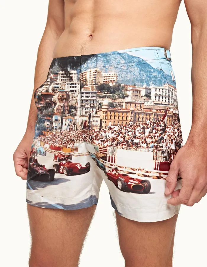 Men Orlebar Brown Swim Shorts Bulldog Start Your Engines