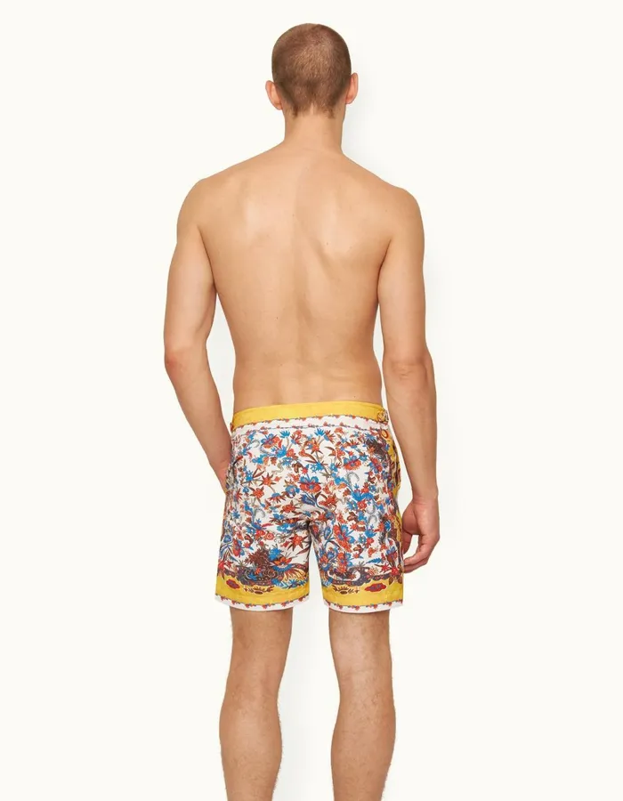 Men Orlebar Brown Swim Shorts Bulldog Summer Sunset