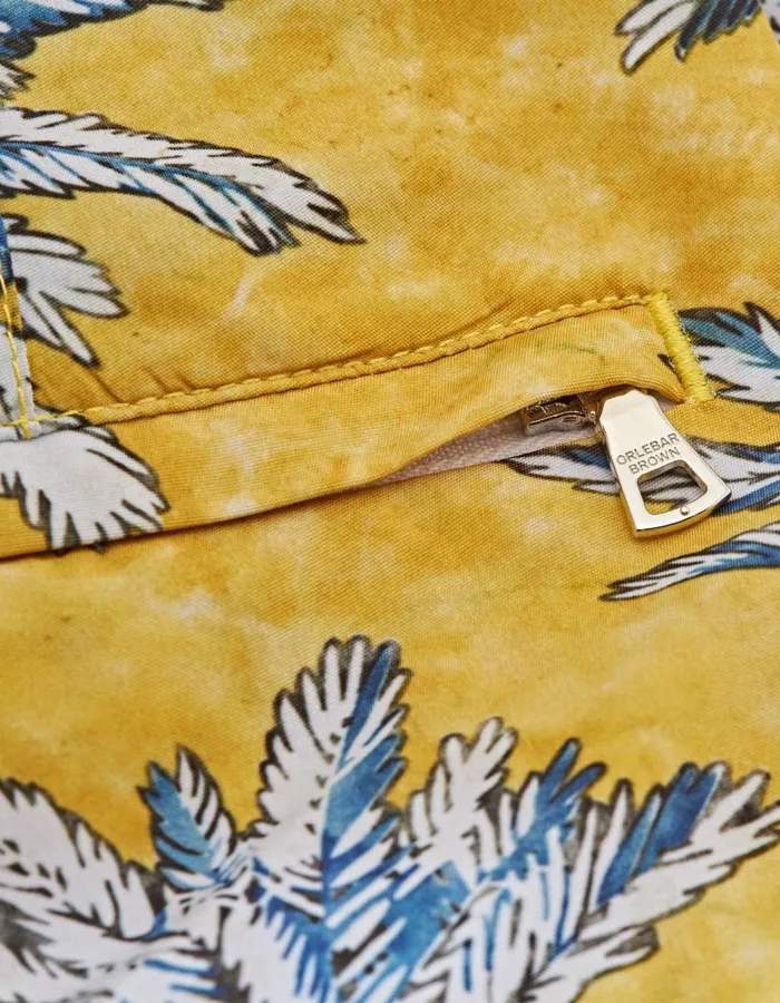 Men Orlebar Brown Swim Shorts Bulldog Toucan Palm