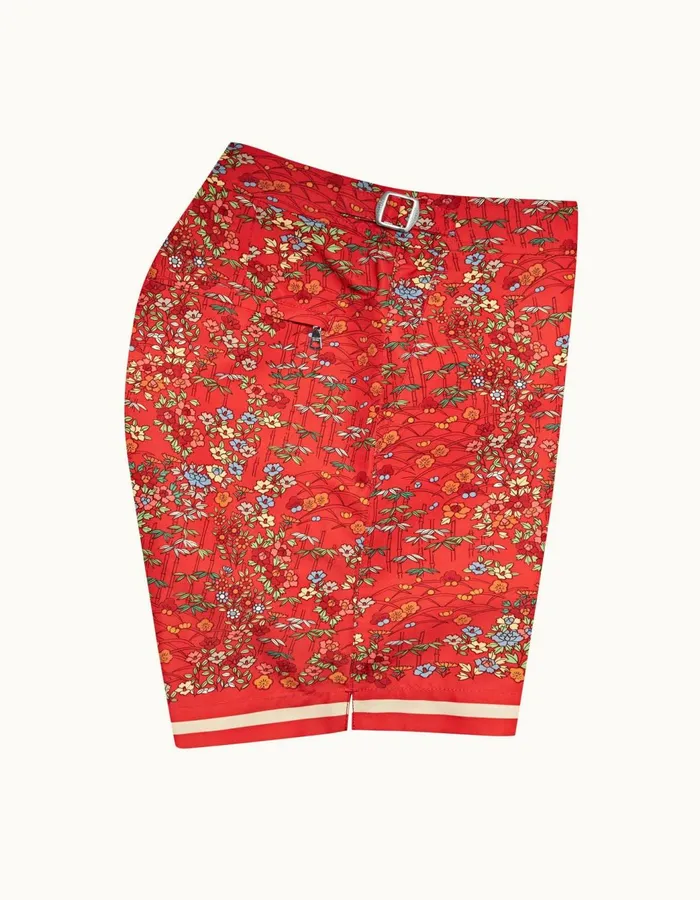 Men Orlebar Brown Swim Shorts Bulldog Vermillion