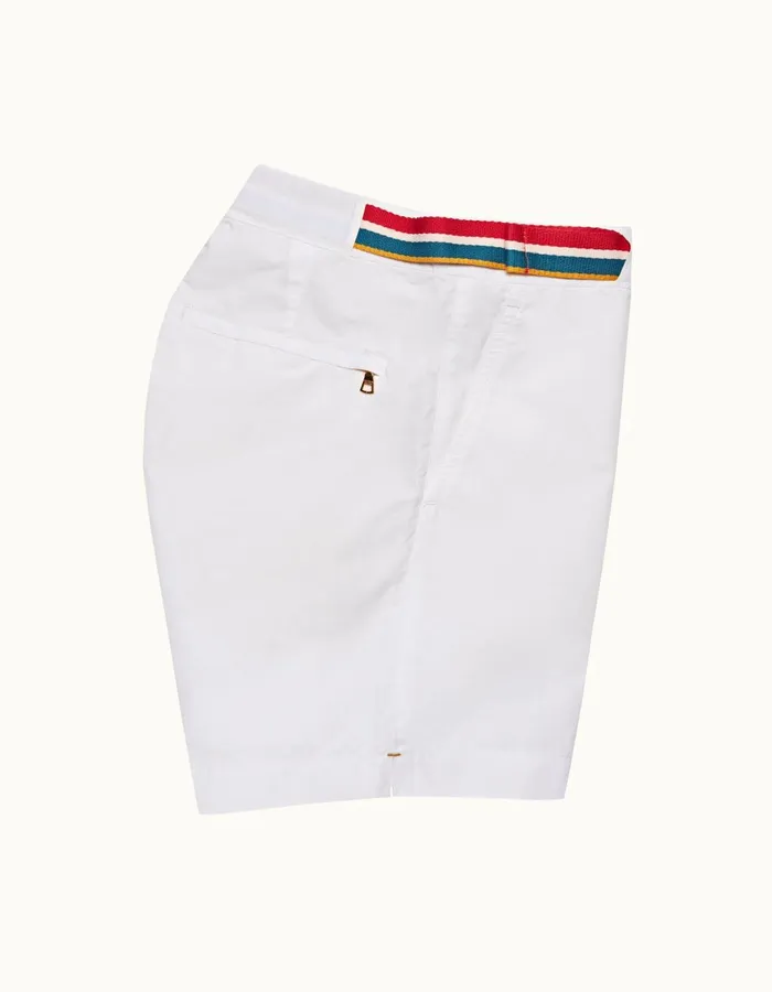 Men Orlebar Brown Swim Shorts Bulldog White