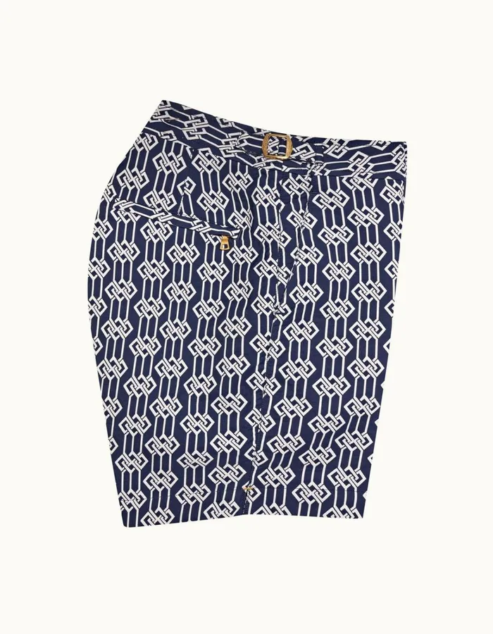 Men Orlebar Brown Swim Shorts Bulldog X Midnight Navy
