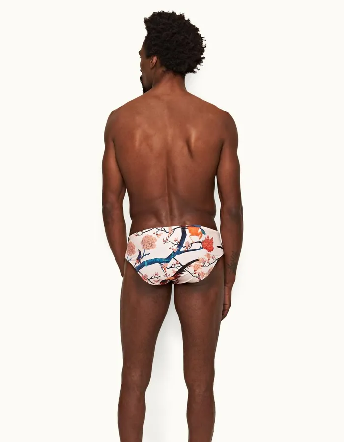 Men Orlebar Brown Swim Shorts Dachshund Rose