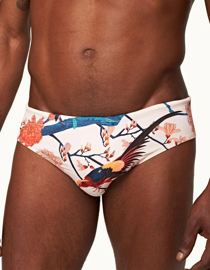 Men Orlebar Brown Swim Shorts Dachshund Rose