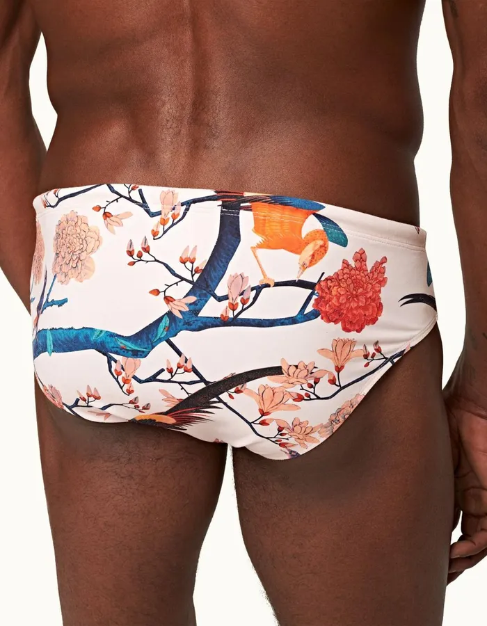 Men Orlebar Brown Swim Shorts Dachshund Rose