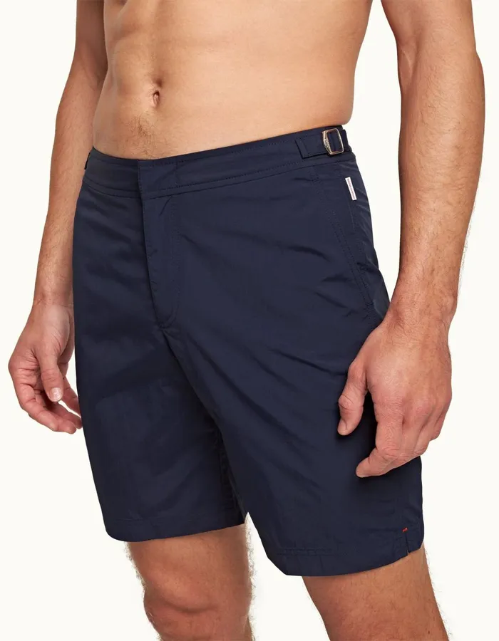 Men Orlebar Brown Swim Shorts Dane Navy