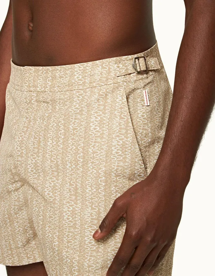 Men Orlebar Brown Swim Shorts Setter Biscuit
