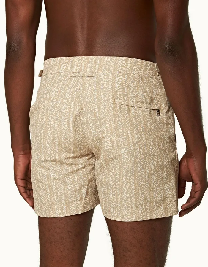 Men Orlebar Brown Swim Shorts Setter Biscuit