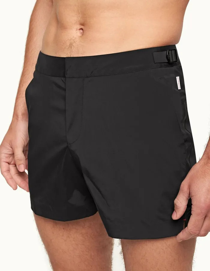 Men Orlebar Brown Swim Shorts Setter Bonded Black