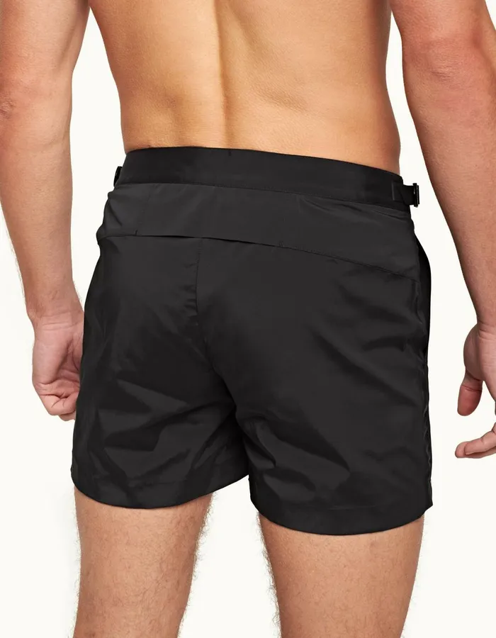 Men Orlebar Brown Swim Shorts Setter Bonded Black