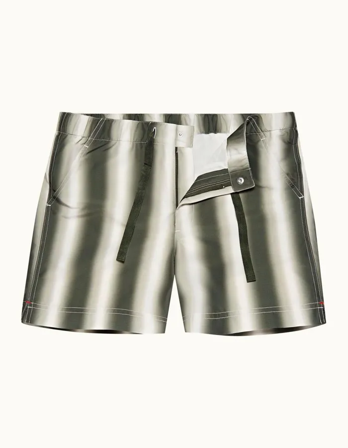 Men Orlebar Brown Swim Shorts Setter Forest Nightcloud