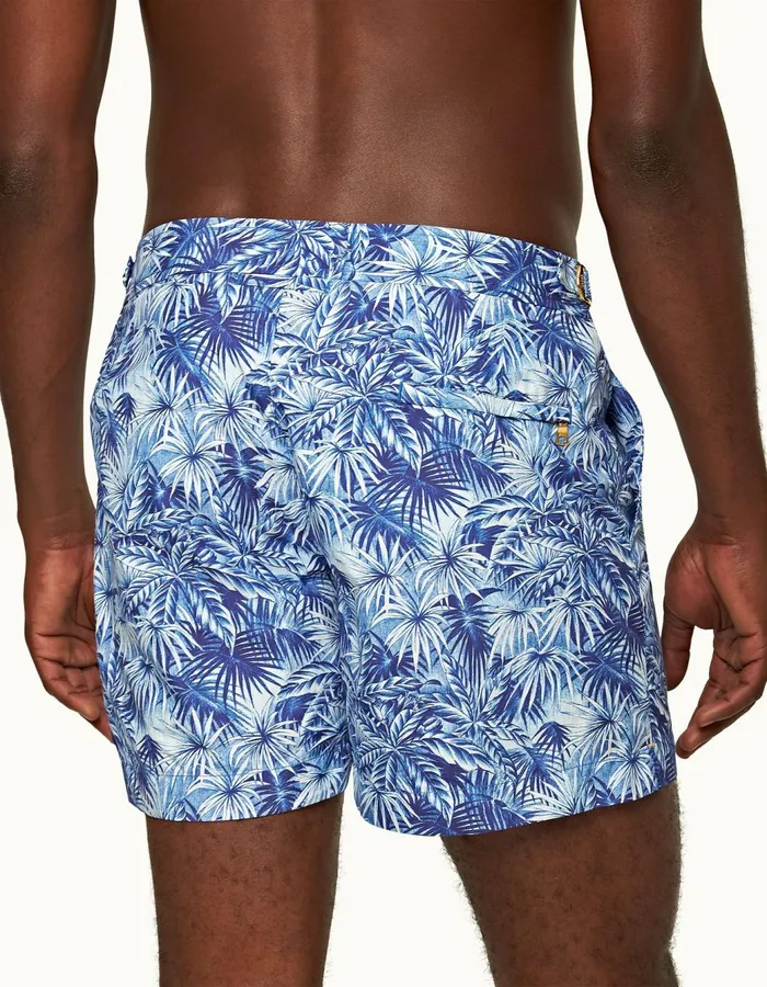 Men Orlebar Brown Swim Shorts Setter Lagoon Blue