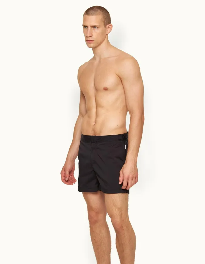 Men Orlebar Brown Swim Shorts Setter Stretch Black