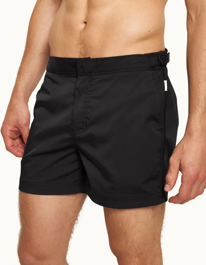 Men Orlebar Brown Swim Shorts Setter Stretch Black
