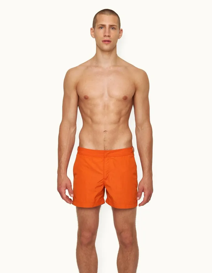 Men Orlebar Brown Swim Shorts Setter Tiger Lily